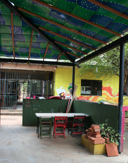 Uno de los espacios de creación del Centro Cultural Atelier Favela