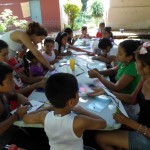 Clases de pintura en el Centro Cultural Atelier Favela