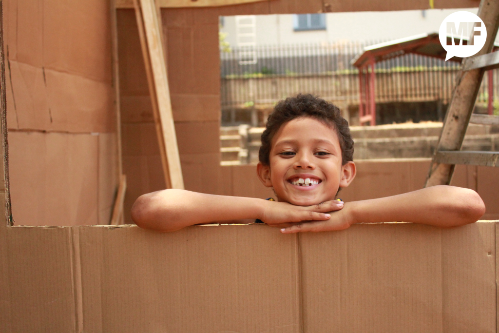 Casas experimentales de cartón