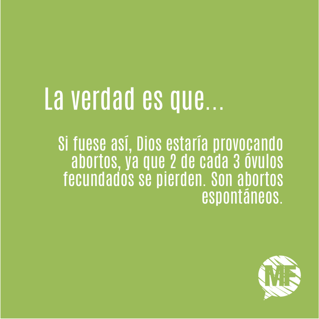 Abortar es un boleto directo al infierno… me decían