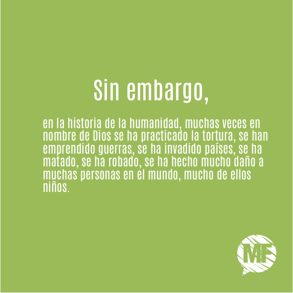 Abortar es un boleto directo al infierno… me decían