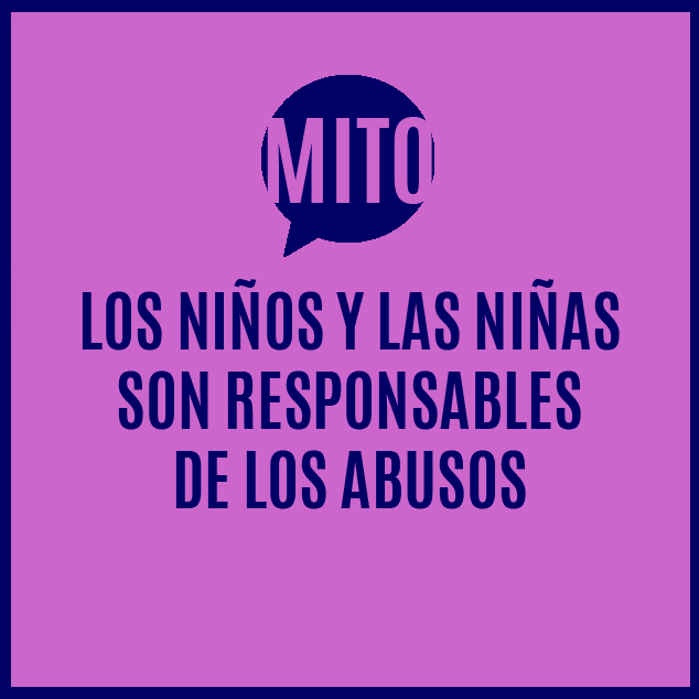 Mitos y verdades sobre abuso sexual infantil