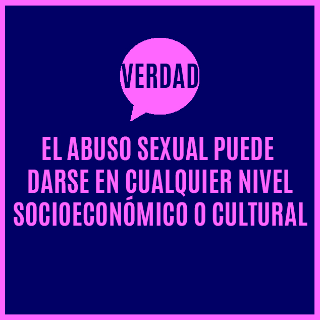 Mitos y verdades sobre abuso sexual infantil